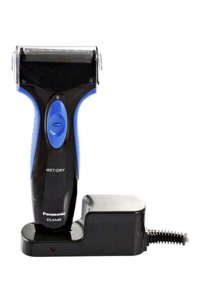 PANASONIC ماكينة حلاقة برو كيرف للاستخدام الرطب والجاف - ES-SA40 أسود/أزرق
