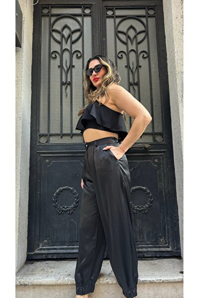 Butik Saten Pantolon