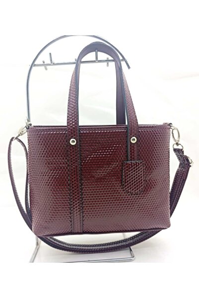 MAC&MOS Women's Burgundy Shoulder and Arm Bag
