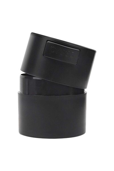 KIT PRO PROFESSIONAL Adhesive storage container with snap button - Black