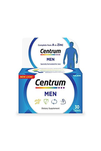 Centrum الرجال - الفيتامينات المتعددة اليومية للرجال، 30 قرصًا