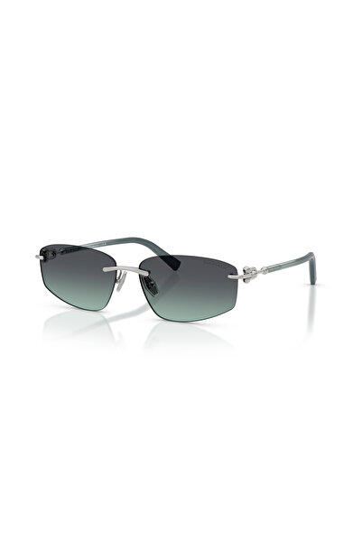 Tiffany Unisex Square sunglasses- TF 3114 - lense size:59mm - Silver