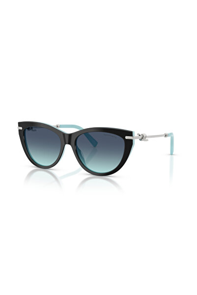 Tiffany Female Square sunglasses- TF 4253 - lense size:55mm - Black on blue