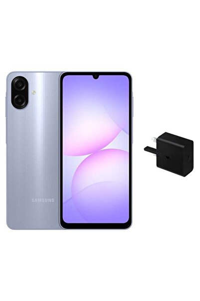 Samsung Galaxy A07 Dual SIM Light Violet 4GB RAM 128GB LTE with Adapter - Mid...