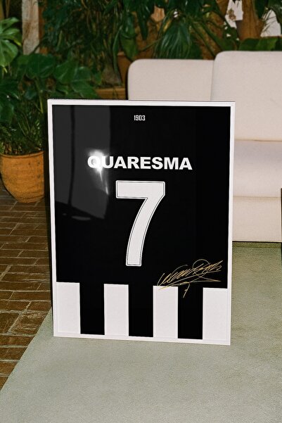 Base Concept Quaresma 7 İmzalı Poster Tablo (Çerçeveli)
