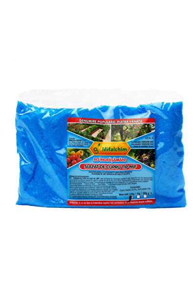 MİF Copper Sulfate Fertilizer 0.5 kg