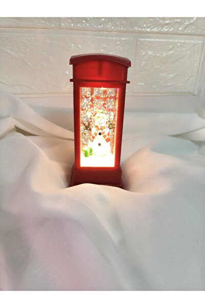 Meya design KIRMIZI TELEFON KAR KÜRESİ