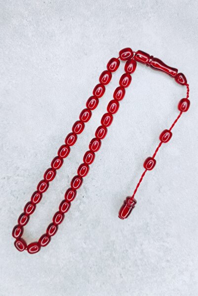 ŞAHBEY TESBİH مسبحة عنبر النار مع نظام طول المعصم