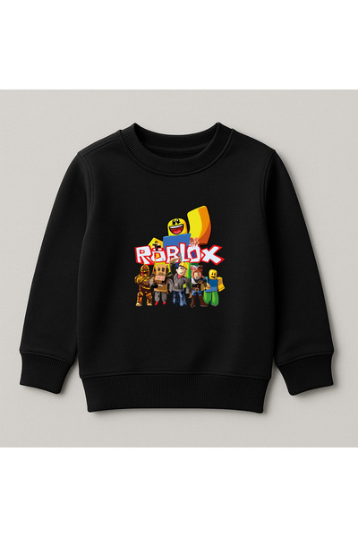 SVART WEAR Swea pentru copii 100% bumbac cu imprimeu Roblox tricou