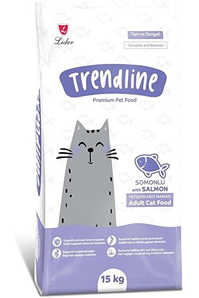 Trendline Somonlu Kedi Maması 15 kg