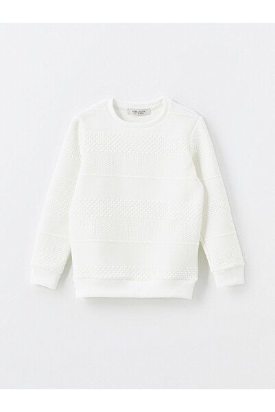 LC Waikiki Bisiklet Yaka Erkek Çocuk Sweatshirt