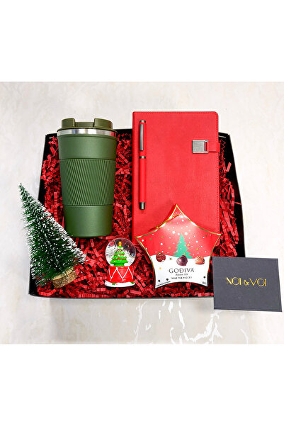 NOİANDVOİ Kurumsal Yeni Yıl Hediye Kutusu Termoslu