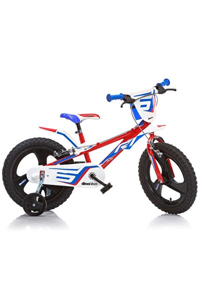 Dino Bikes Kids’ Bicycle Model R1 DB-814L-06 Dino Bikes, 14 Inch – Red & Blue