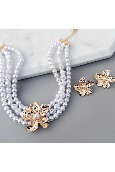 MOONGLOW ACCESSORIES Colier și cercei Sunrise