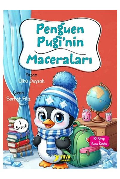 Yuva Yayınları Penguen Pugi'nin Maceraları 1. Sınıf Ülkü Duysak