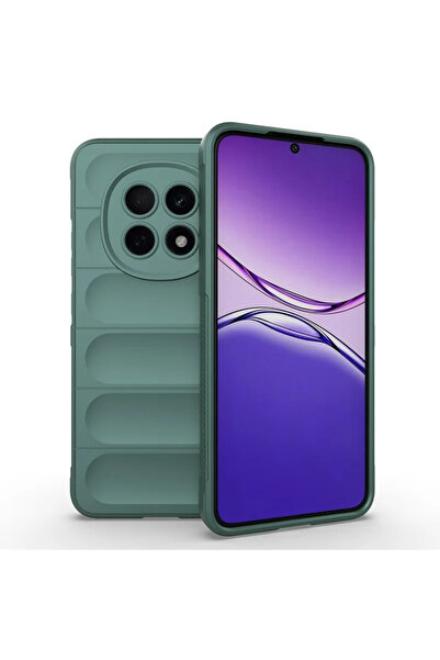 OPPO Husa Wave pentru F29 Pro 5G / A5 Pro 5G (CH), Microfiber, Grip Anti-Shock, TPU, Green inchis