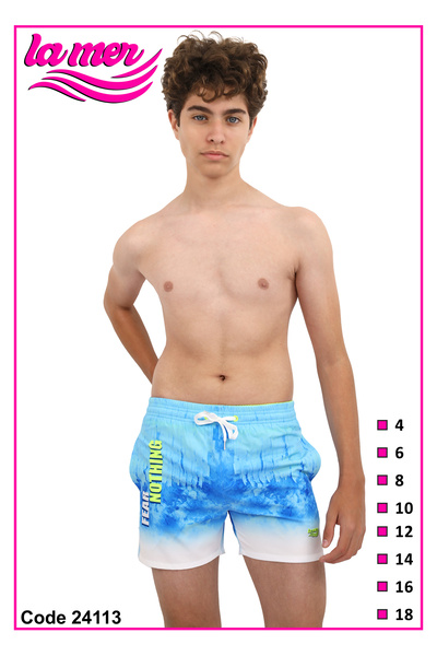 None Lamir Tropical Escape Boys' Swim Shorts