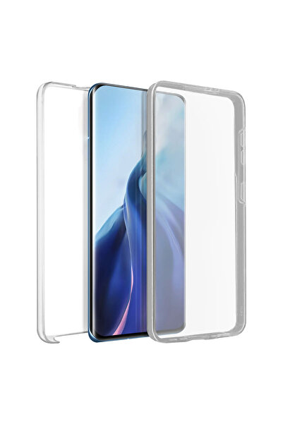 Samsung Husa 360 pentru A71, Front & Back, TPU+PC, Transparenta / Gri