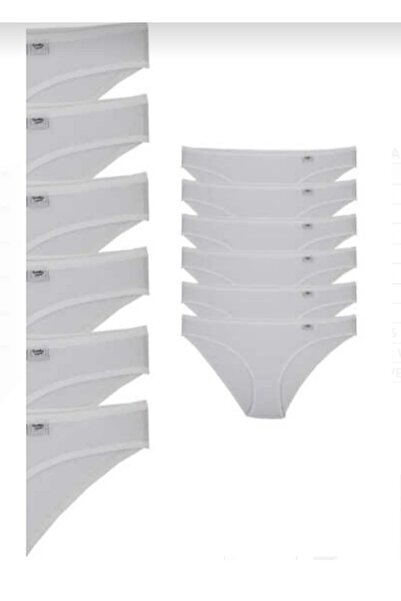 ELATOPTAN TUTKU ELASTAN DÜZ BİKİNİ KİLOT 12 Lİ