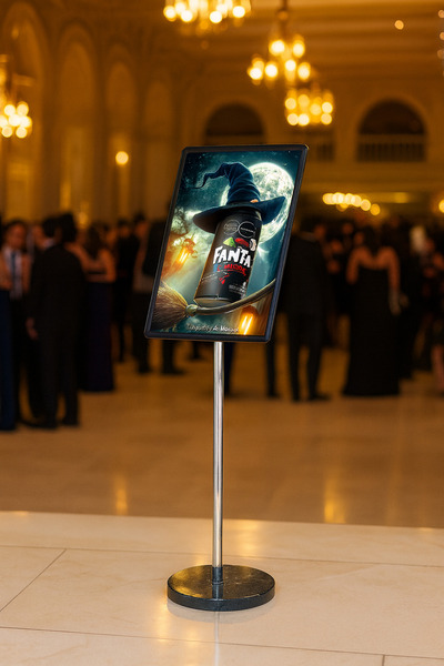 Grand City Media Display banner stand