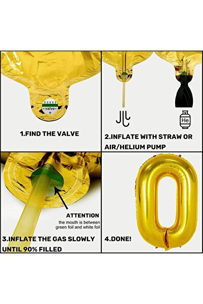 OEM Anniversary balloons, 30 years old, white gold, giant foil balloon with the number 30