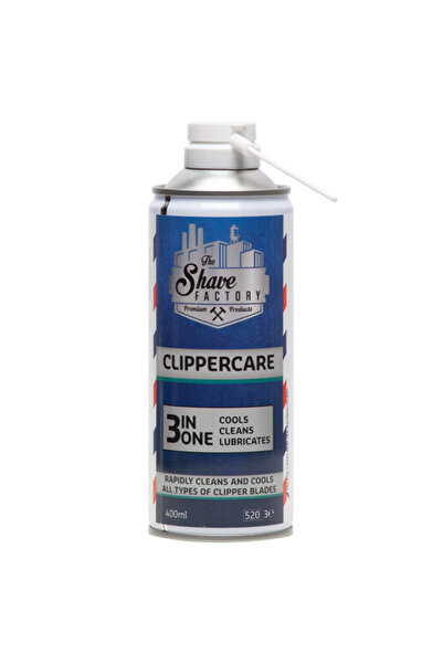 the shave factory Σπρέι 3 σε 1 για κουρευτικές μηχανές Clippercare 400ml