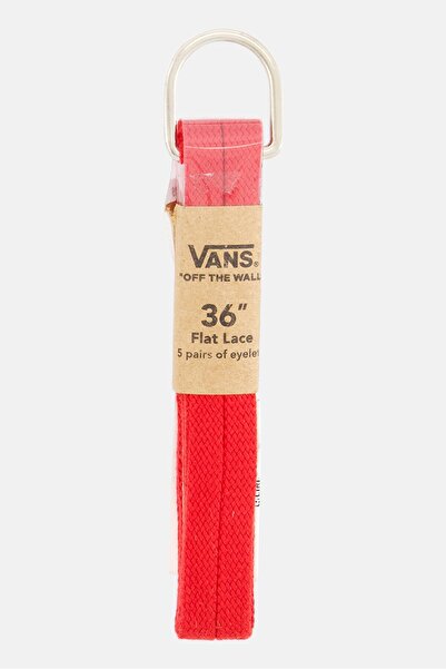 Vans Men 5 Pair Of Eyelets 36 Inches Flat Lace, Red