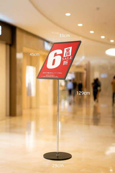 Grand City Media Display banner stand