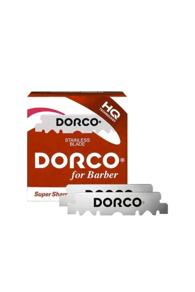 Dorco lame de ras set jumătate roșii 100 buc