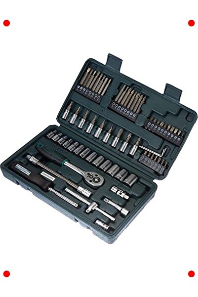 ulupazarlama Socket Wrench Set - 65 Pieces