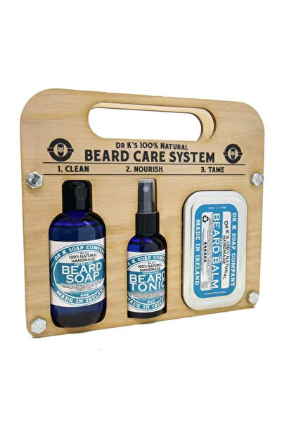 Dr K Soap Company Dr. K Fresh Lime Beard Care System Beard Care Set