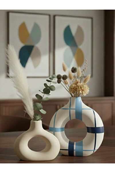 LUNİVAA HOME Decorative Bohemian Style Geometric Patterned Home, Office, Gift...