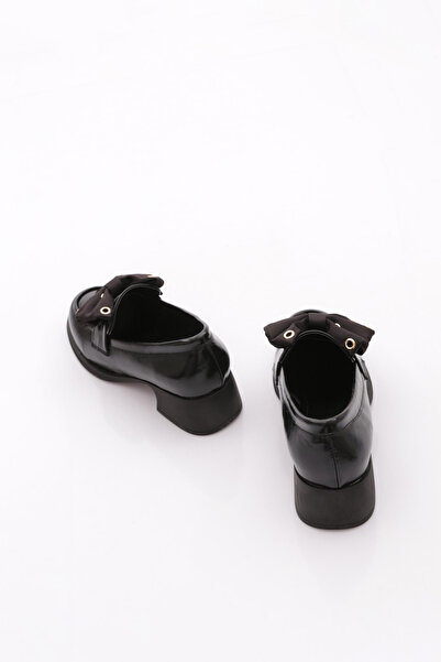 DGN Pm161-K1065 Women's Loafer Shoes with Bow Detail