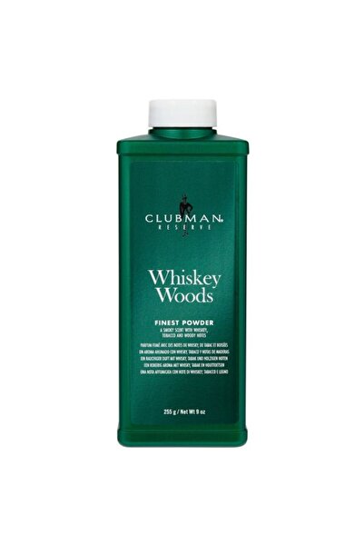Clubman Whiskey Woods Talcum Powder 255g