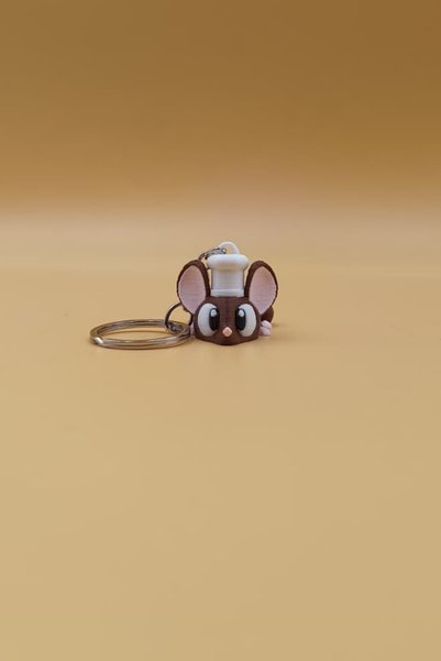 Rodopiva Chef Mouse Keychain – the Little Hero of the Kitchen! – the Symbol of Innocence and Cuteness! - Moving Main