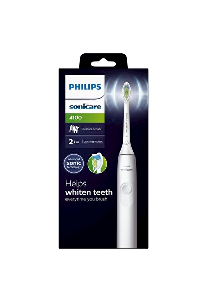 Philips Sonicare 4100 Electric Toothbrush, White, 1 pc