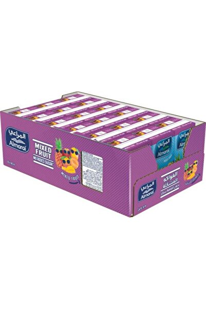 almarai عصير فواكه مشكلة - بدون إضافة سكر، كرتون، 140 مل