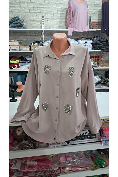 Elvoria Stylish Stone Women's Shirt