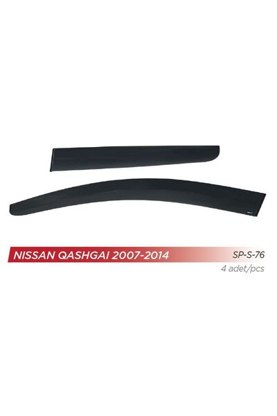 SUNPLEX CAM RÜZGARLIĞI NISSAN QASHQAI 2007-2014 ÖN-ARKA SPORT STYLE