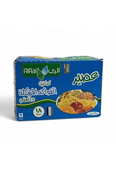 FO عصير كوكتيل الفواكه المشكلة من الراعي - عبوة من 18 علبة × 125 مل