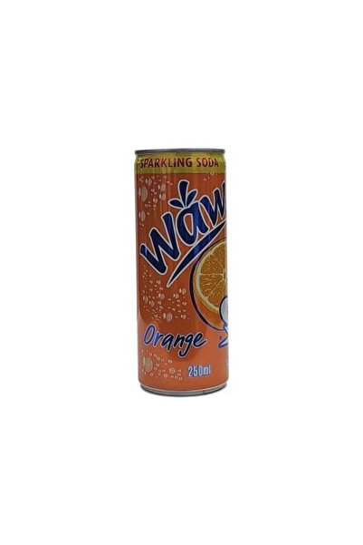 WOW Orange Soft Drink Cans, 250 ml, Pack of 4