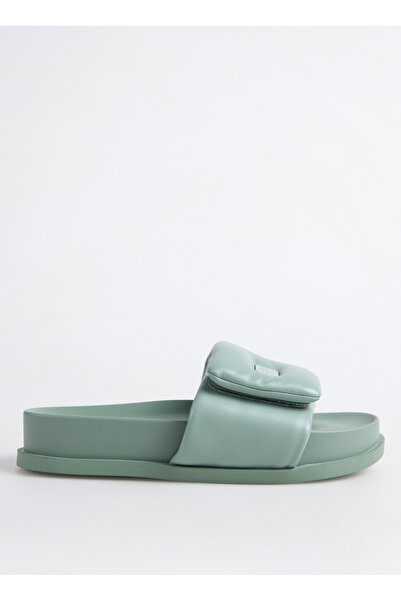 Armani Exchange Yeşil Kadın Terlik XDP061