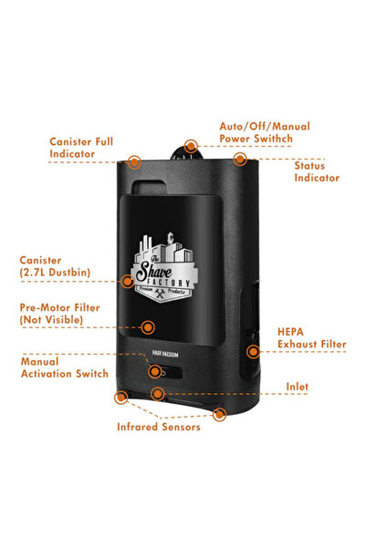 the shave factory Professional Hair Vacuum Hair Vacuum