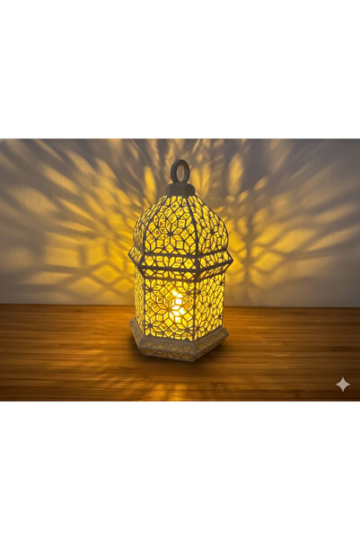 Elektra Arap Esintili Mini Lantern – LED Tealight Mumluk & Ambiyans Işığı