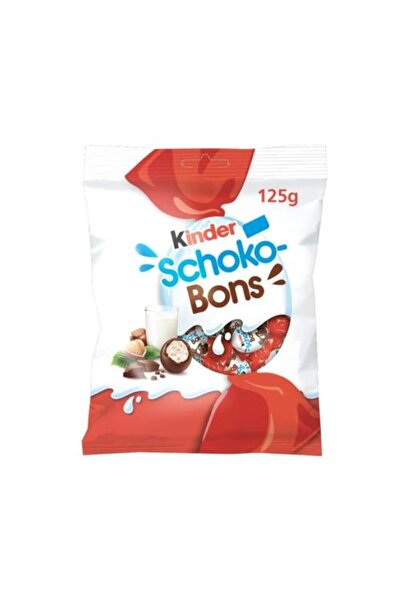 Kinder شوكولاتة تشوكو بونز – 125 غرام – محشوة بالبندق والكريمة