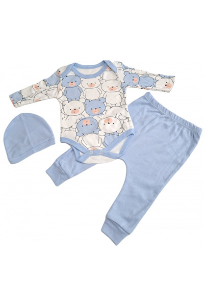 Pitikot 3-piece baby suit, made in Turkey