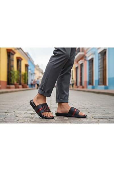 Minamoda Unisex Men's Women's Sports Slippers