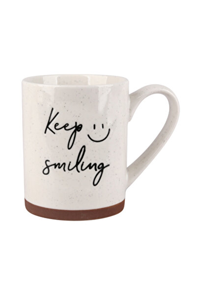 Bien Servi Keep Smiling Printed Mug 473ml