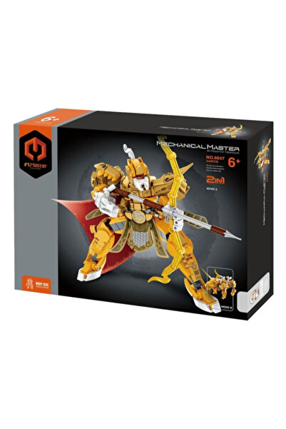 im Master مجموعة مكعبات بناء محاربي جنرالات النمور الخمسة، 2 في 1، مكونة من 3...