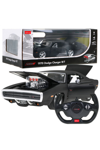 Rastar سيارة دودج تشارجر R/T موديل 1970 بمقياس 1:16 مع محرك وجهاز تحكم عن بعد